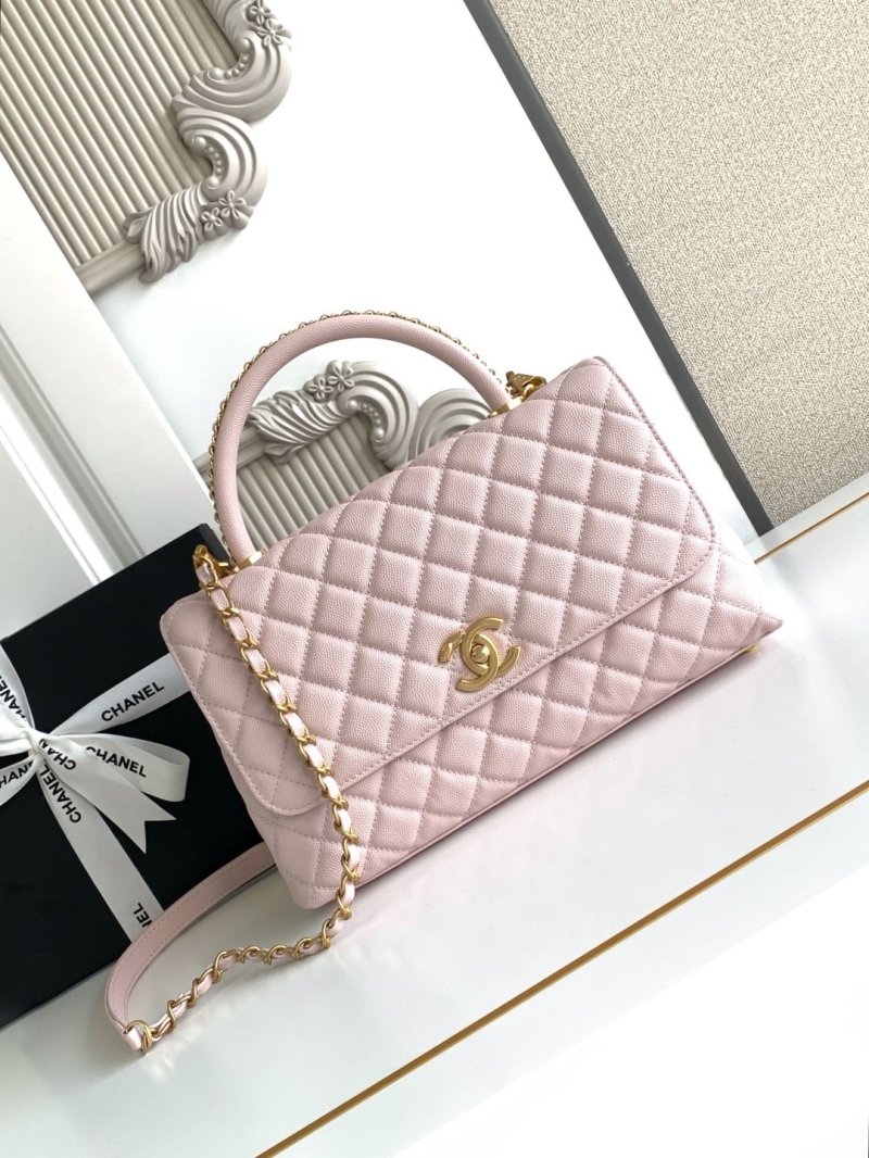 Ch**el top handle bags